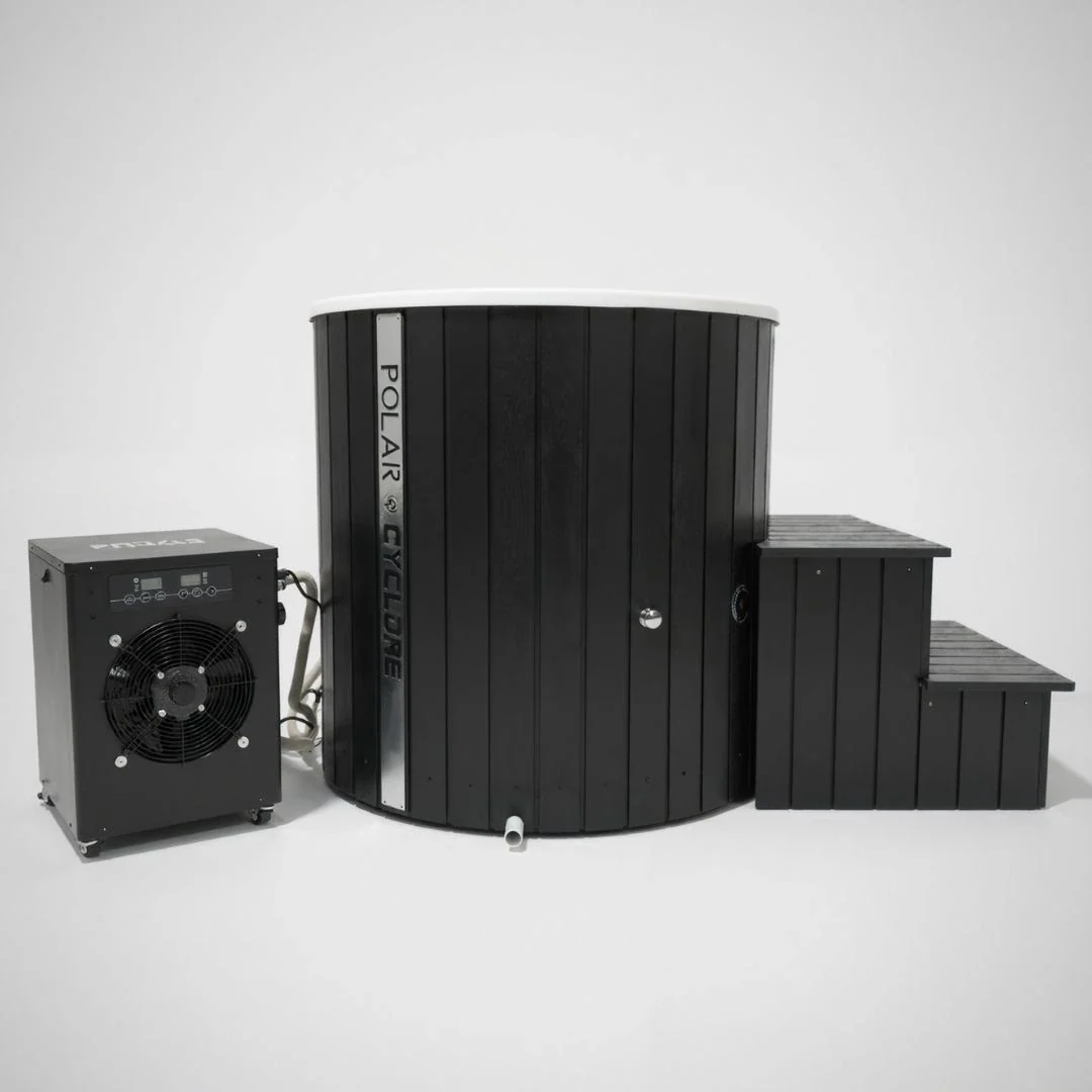 Polar Cyclone - Wood Ice Bath (Black) - Image 7