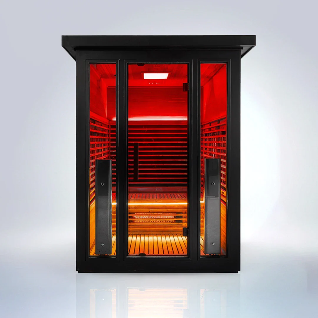 Polar Eclipse 3 Person Outdoor Infrared sauna - Image 5