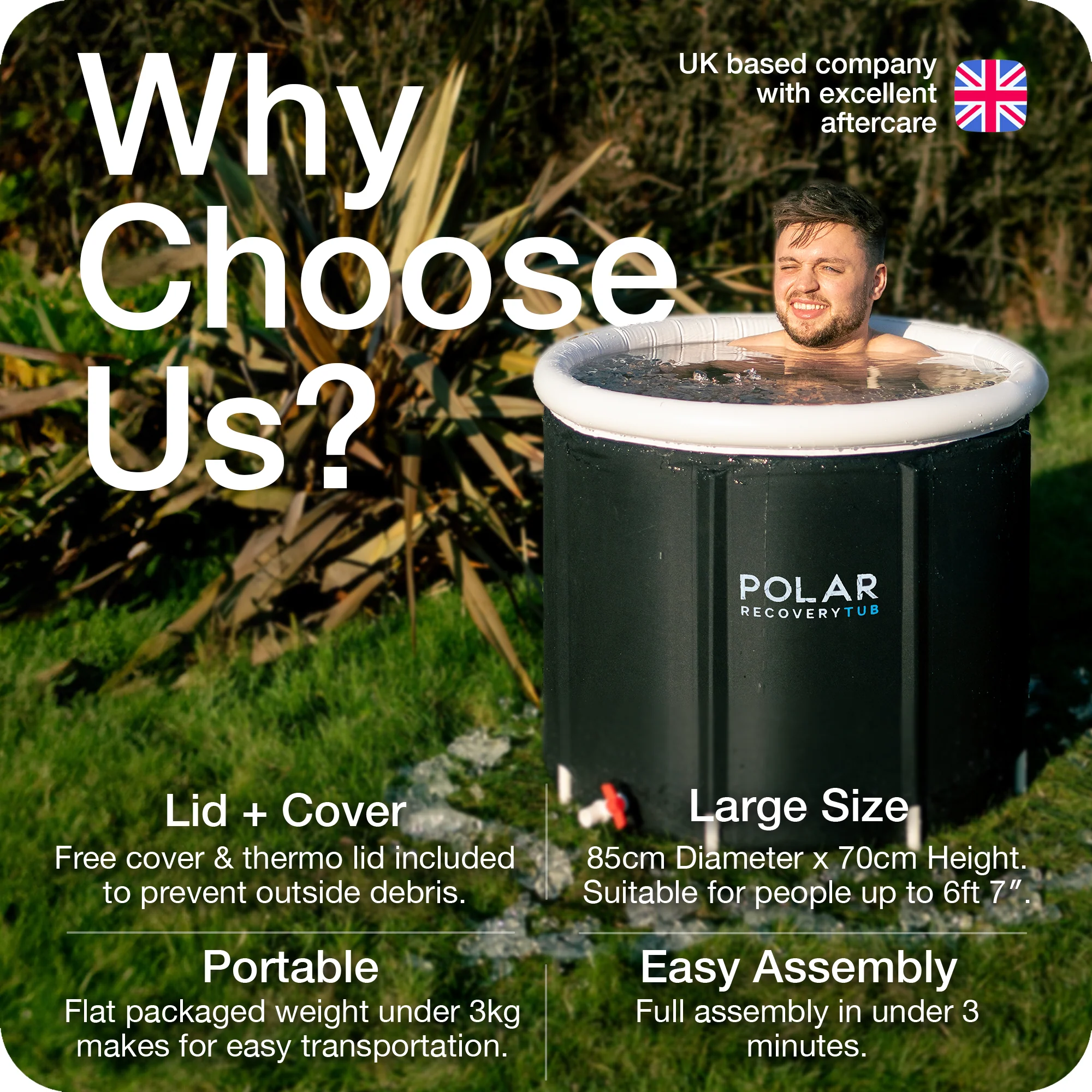 POLAR RECOVERY™ ICE BATH TUB - Image 3