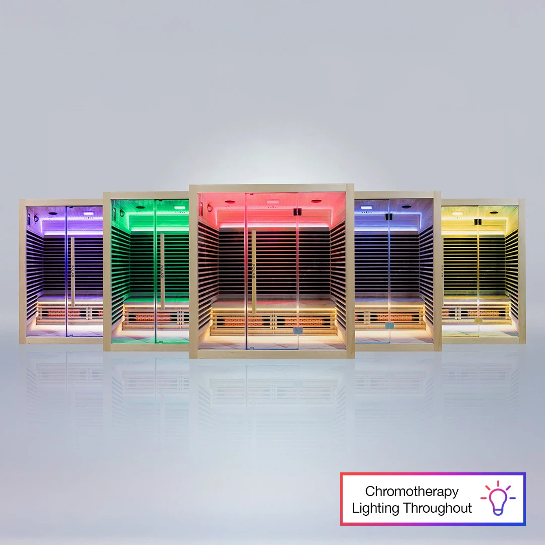 Polar Recovery Nova 4 Person Infrared Sauna - Image 10