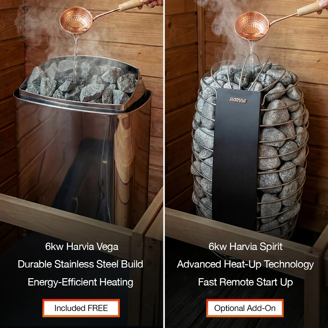 Polar Recovery Sauna Cube - 3-5 Person Outdoor Sauna - Image 13