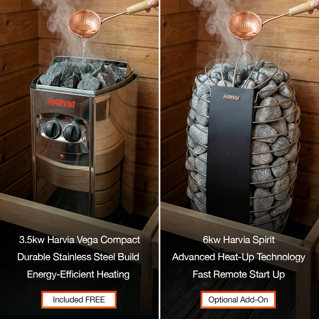 Polar Recovery Sauna Cube Mini - 2 Person Outdoor Sauna - Image 5