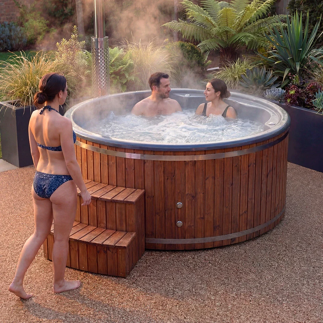 Polar Royal - Round Wood Fired Hot Tub - Image 10